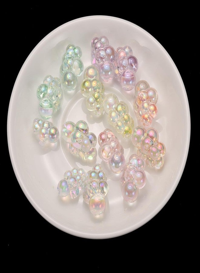 CoCud Bubble Clusters for Miniature Dollhouse Bathtub, 1:16 Scale Acrylic Light Pink Bubbles - (Applications: for DIY Craft, Fairy Beach Decor), 5-Piece - Image 5